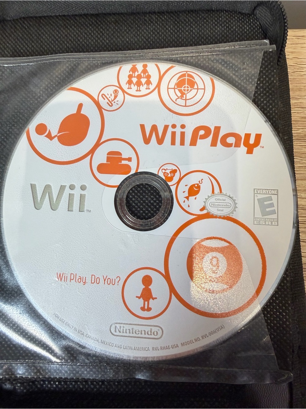 Nintendo WiiPlay Game Disc only no box Wii, 2007